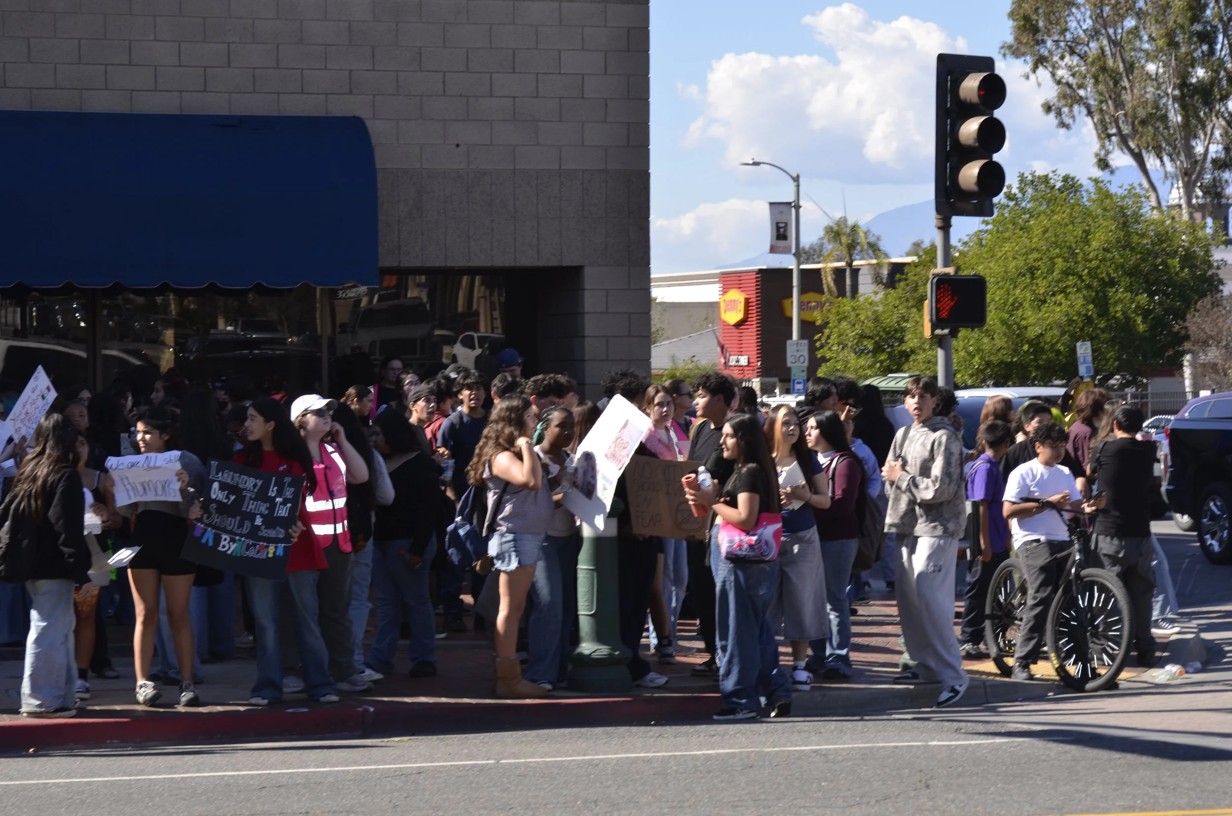 Public School Students Protest To Make Their Opinions About ICE Known