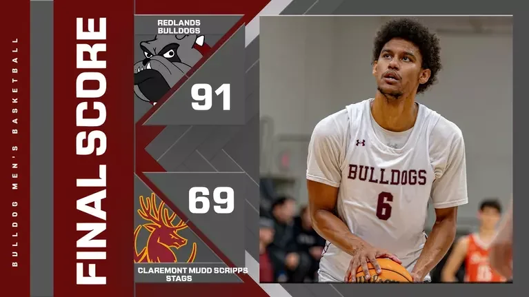 Redlands Men's Basketball with Road Upset of Claremont
