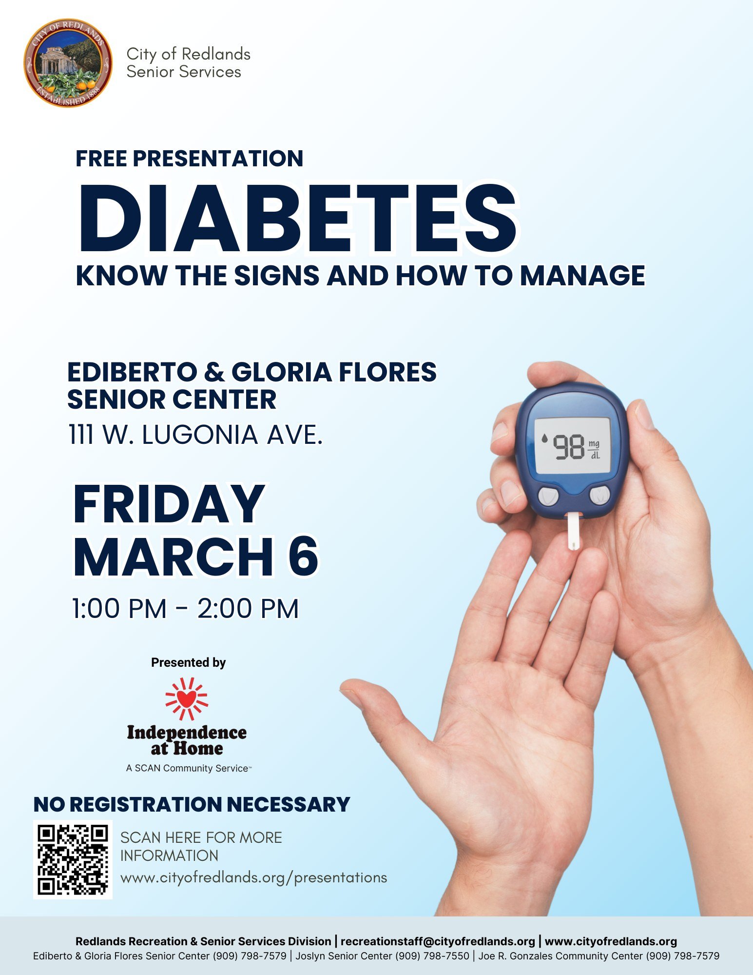 55+ DIABETES Informational 