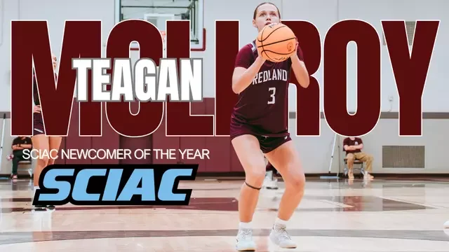 University of Redlands’ Teagan McIlroy Named SCIAC Newcomer of the Year; Wick Repeats on First Team
