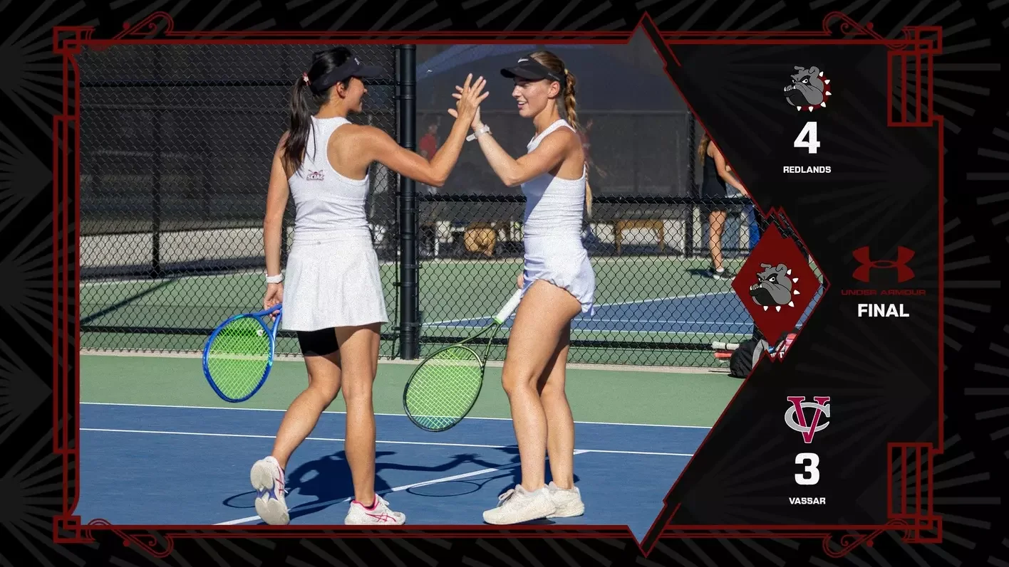 Redlands Women’s Tennis Rebounds with Hard-Fought Win Over Vassar