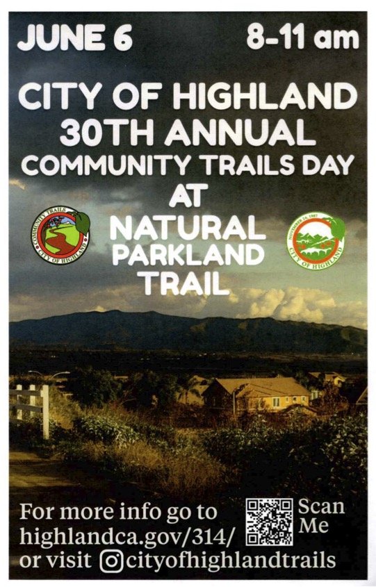 Highlands 30th Annual Community Trail Day 