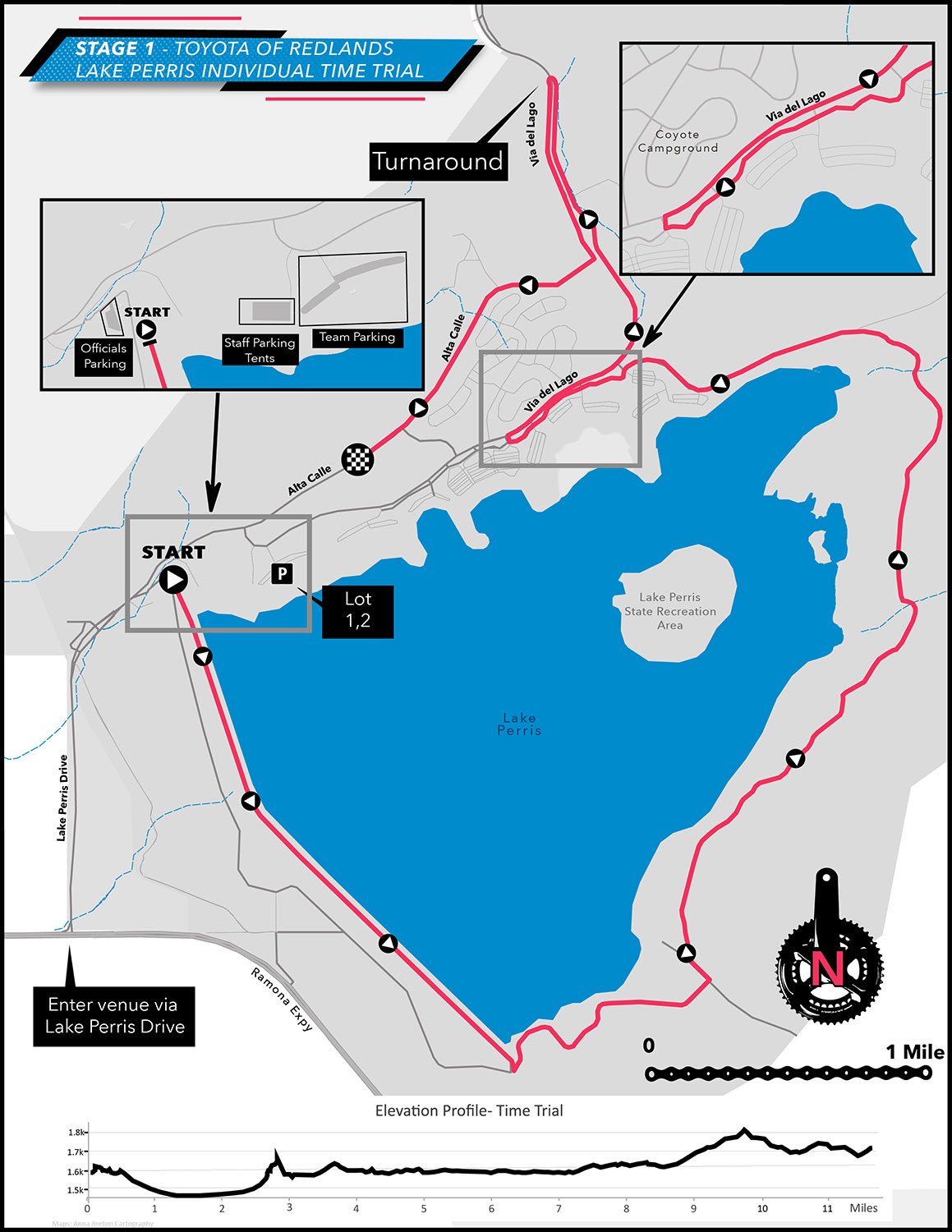 Redlands Bicycle Classic Showcases Elite Fields and Growing Junior Racing Program – 40th Edition Kicks Off with Lake Perris Time Trial