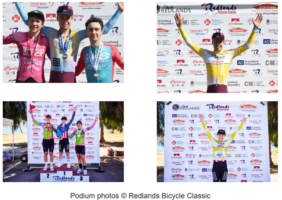 Brunner, Ehrlich Take Opening Wins at Redlands Bicycle Classic Time Trial