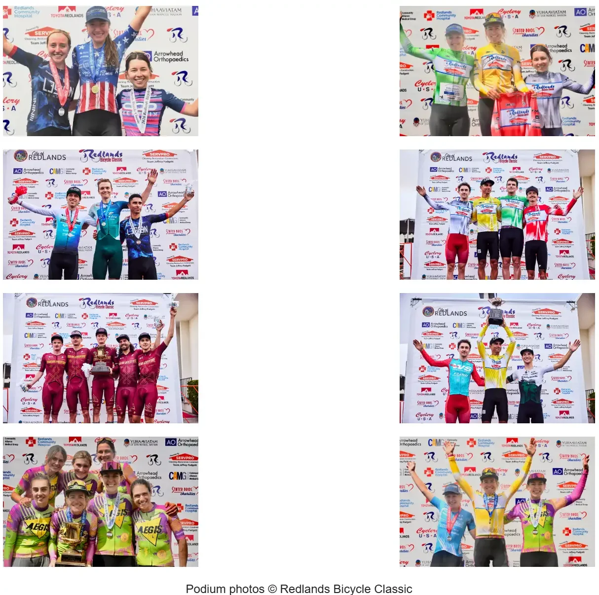 Sabo, Ross Win Sunset Road Race as Stephens, Frayre Secure Overall Titles at Redlands Bicycle Classic – Final Stage Delivers While General Classification Winners Are Confirmed Across Both Fields