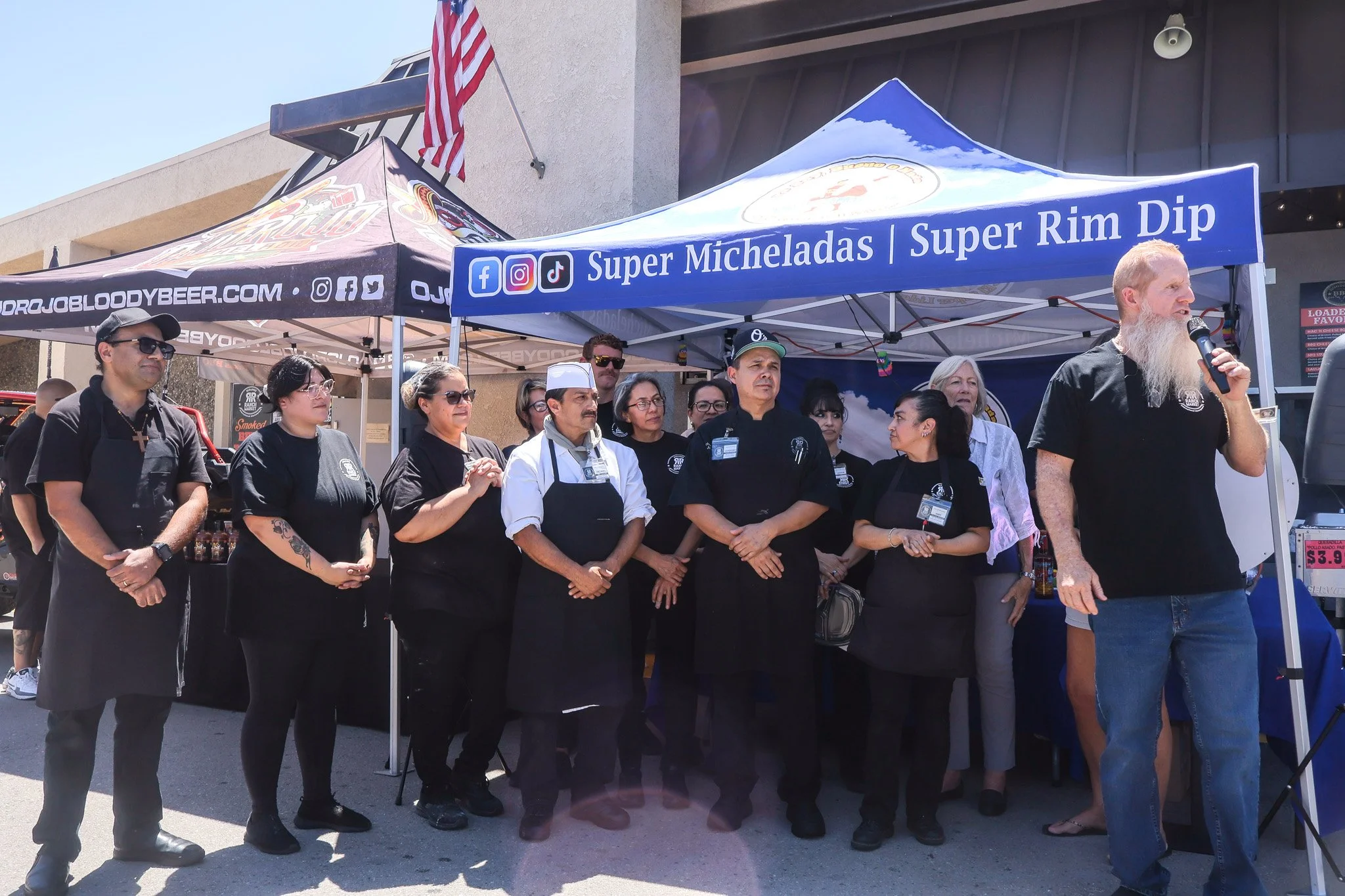  David Ireland introduces the head of  Redlands Ranch Market's departments. (Brian Spears RNC)  