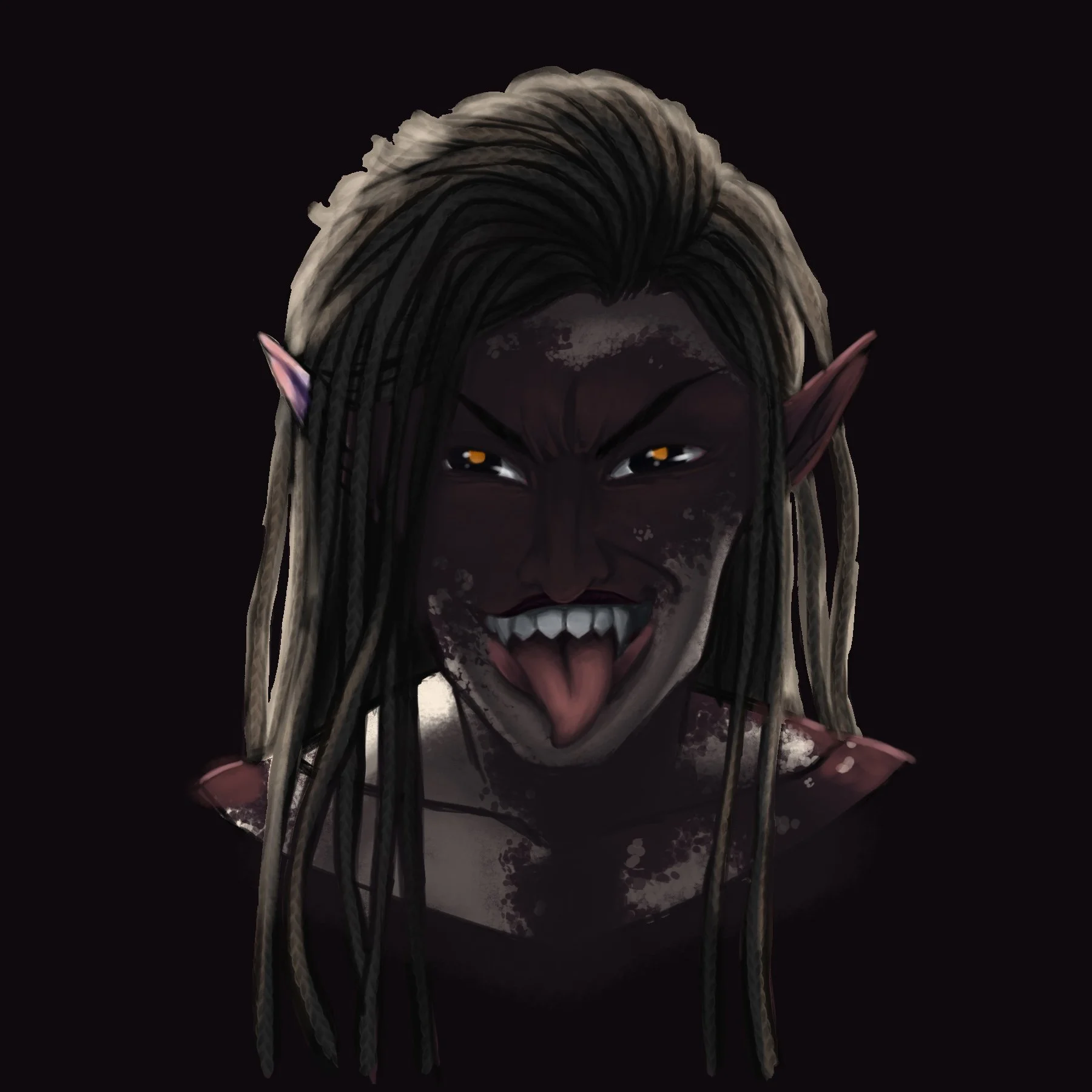  Title:  Lighting Practice 
 Media:  Photoshop 
 Notes:  Personal piece.