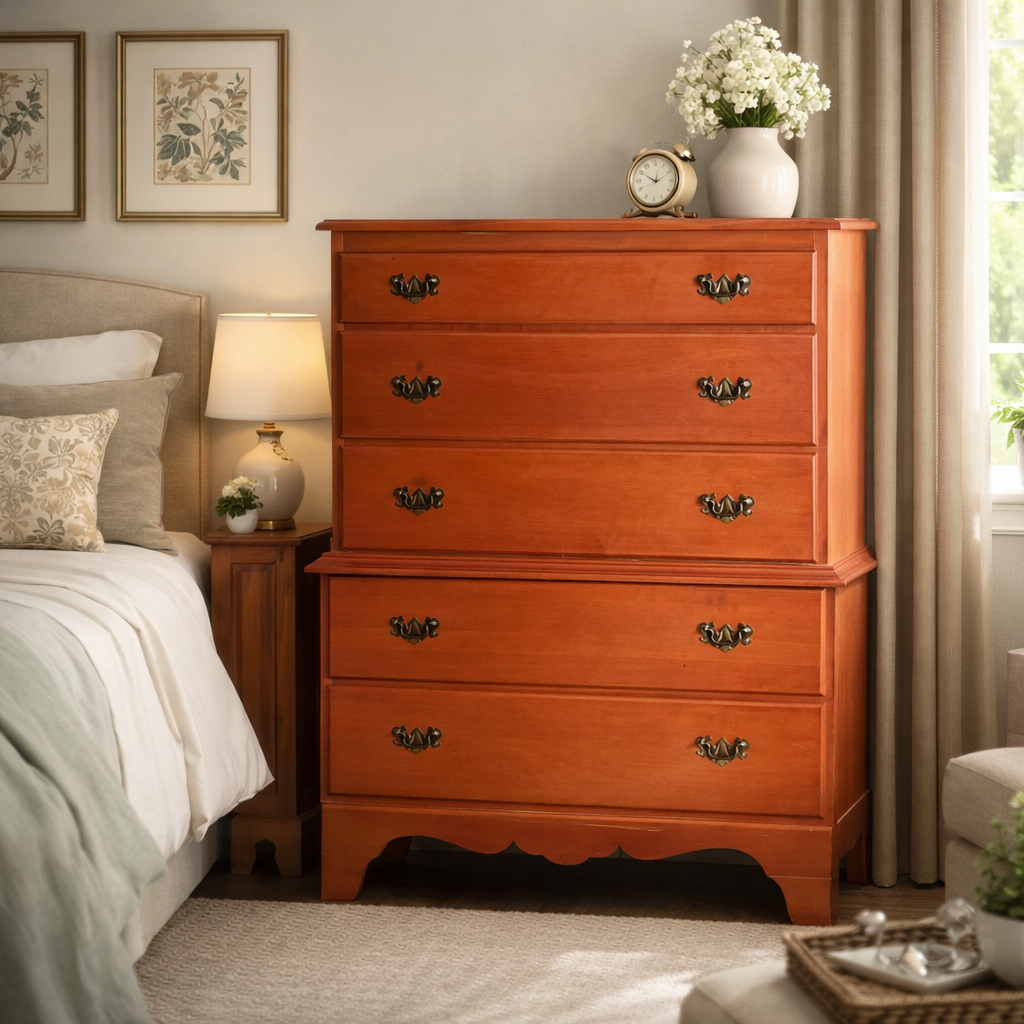 Krug Furniture – Solid Maple Tall Dresser