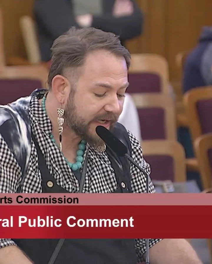 Thank you again to the 93 individuals that contributed to my recent survey focused on San Francisco Arts Commission&rsquo;s lackluster movement on their own mission. 

For accountability, I&rsquo;m following up today with video from my public comment