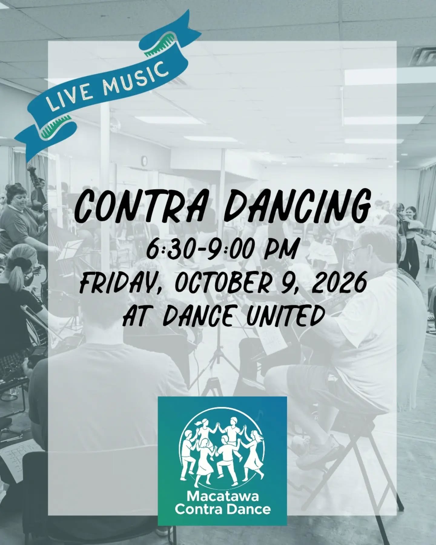 Contra Dance is back at Dance United this week! Don't miss out on a night of dancing, live music, making new friends, and having a ton of fun!

#dancestudio #danceclasses #contradance #holladmichigan #fridaynightfun