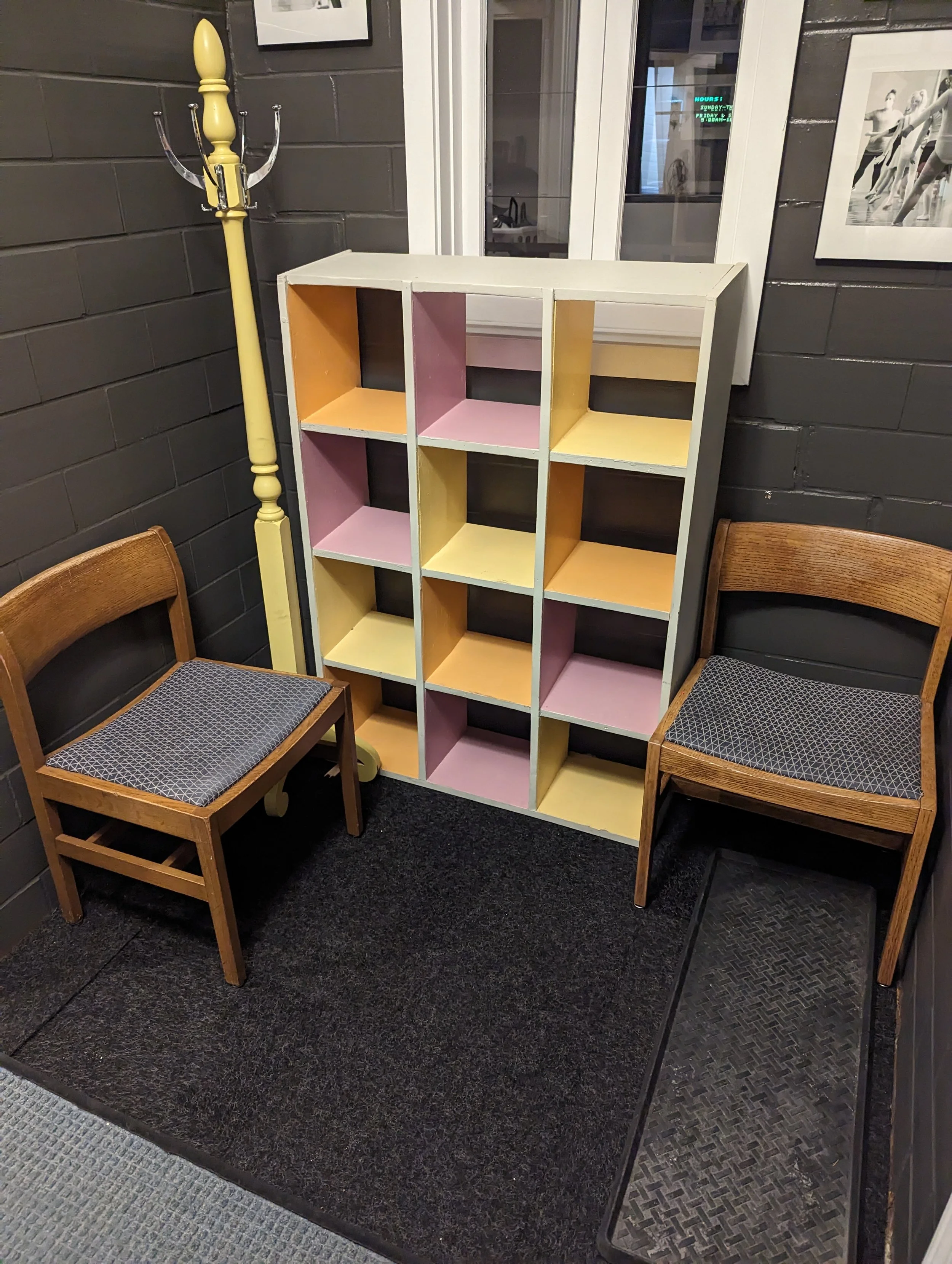 Cubbies for shoes