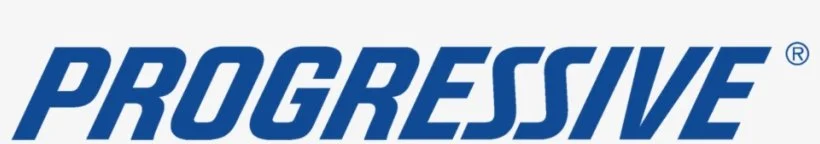 Progressive insurance logo in blue text