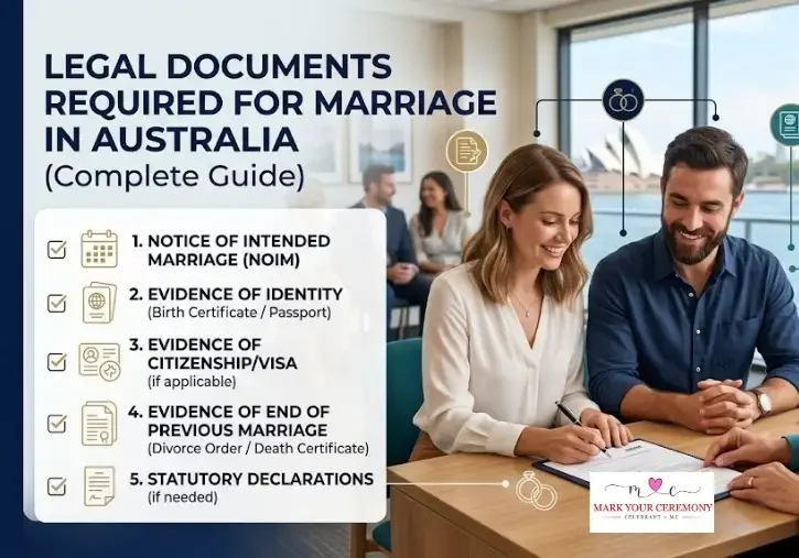 Legal Documents Required for Marriage in Australia (Complete Guide)