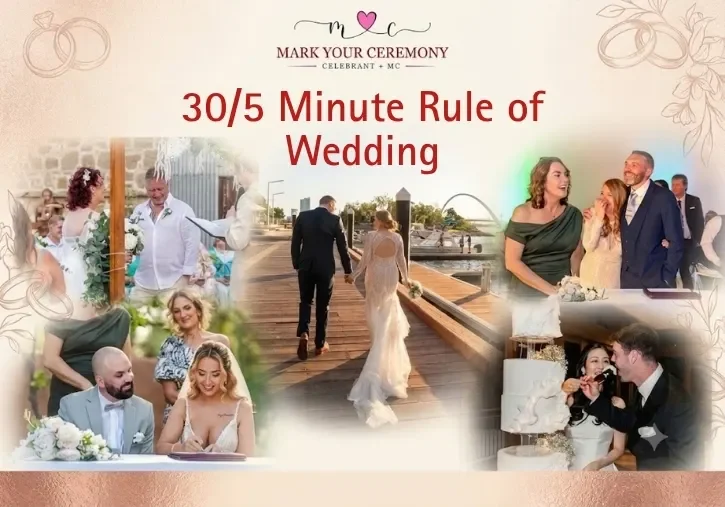 What Is the 30/5-Minute Rule for Weddings? Everything You Need to Know