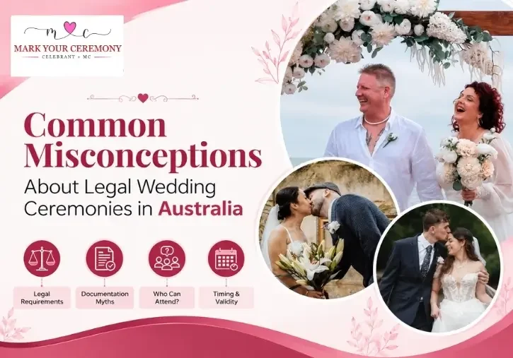 What Are Common Misconceptions About Legal Wedding Ceremonies in Australia?