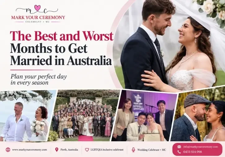 What are The Best and Worst Months to Get Married in Australia?