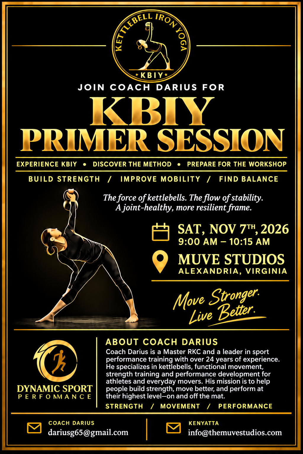 Kettlebell Iron Yoga: Primer Class