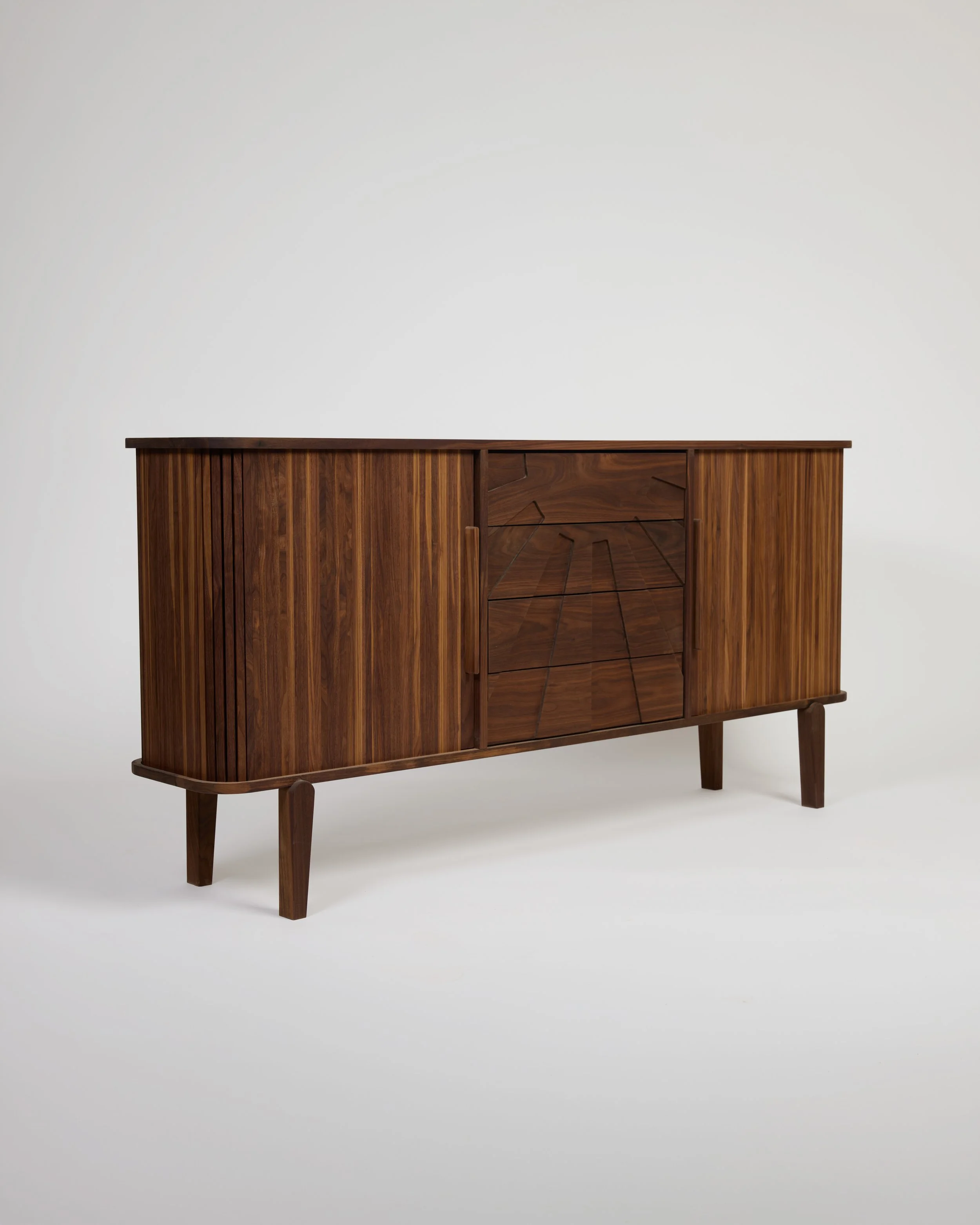 Walnut Credenza