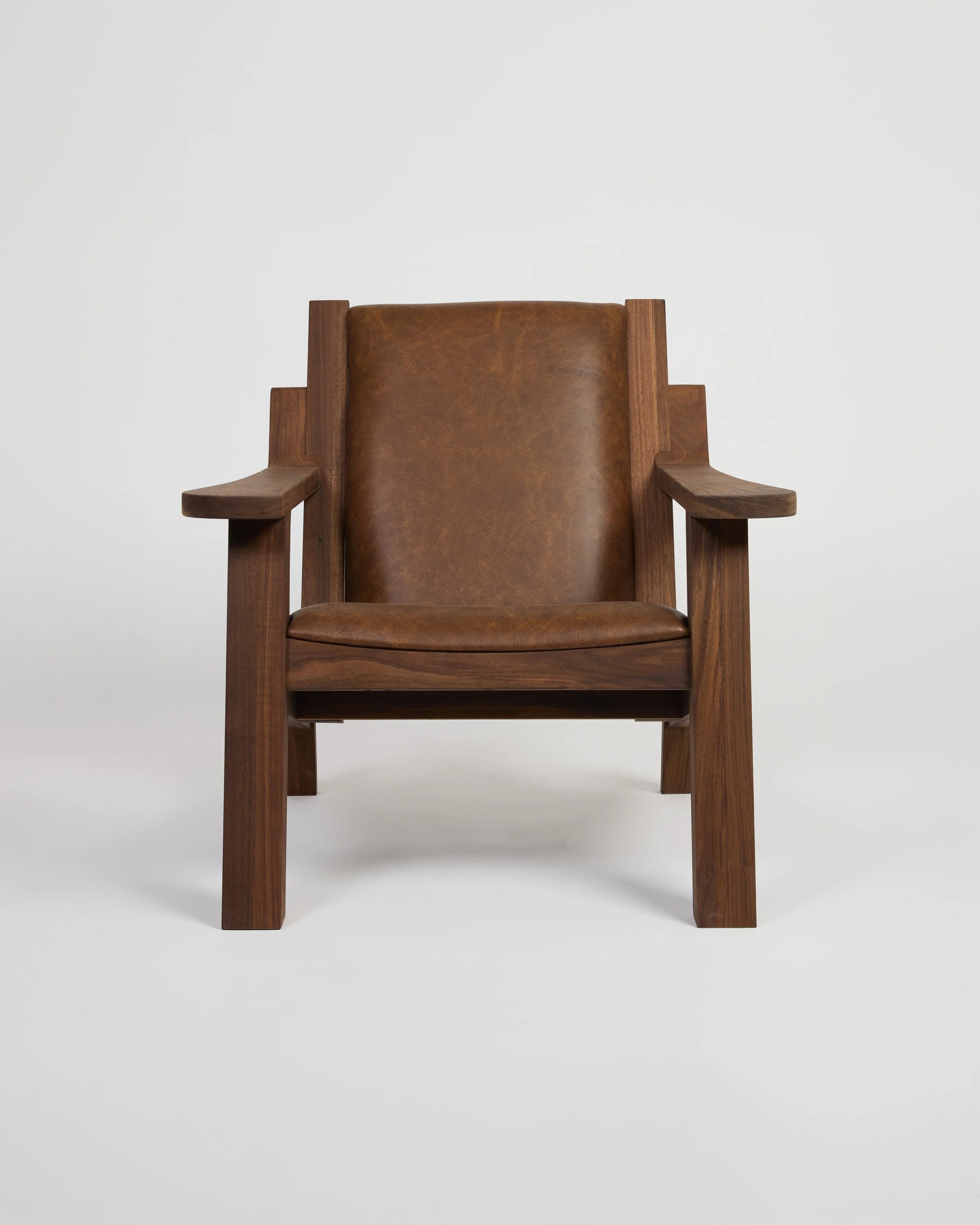 Walnut Lounge Chair 