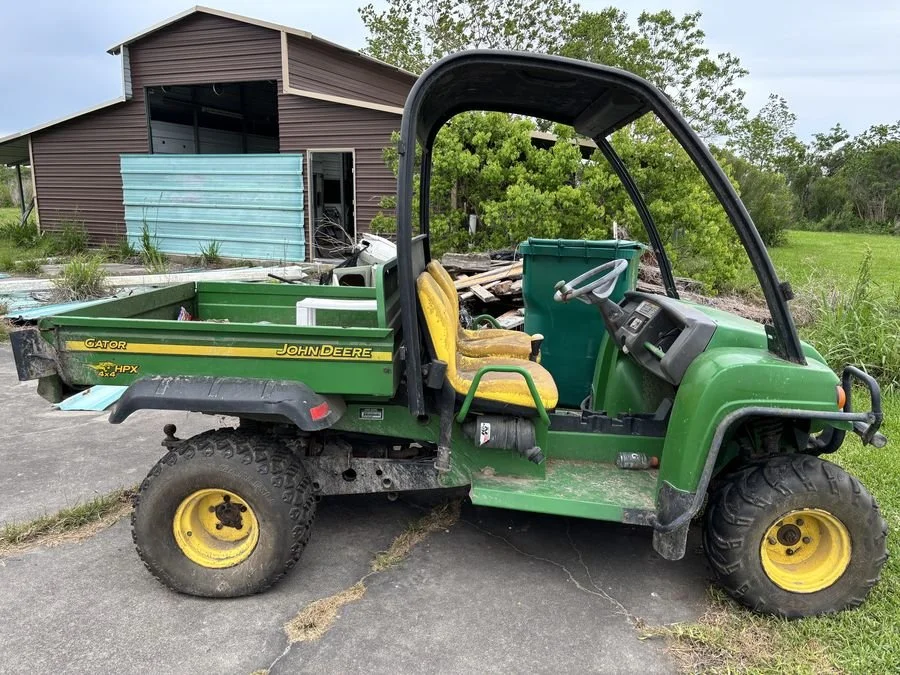 john deere gator up for auction