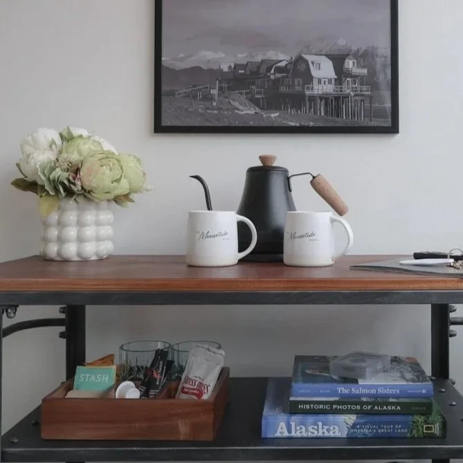 Guest room coffee carts