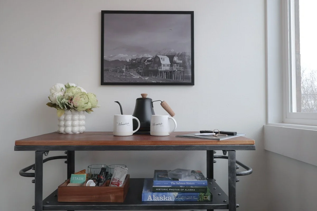 Guest room coffee carts