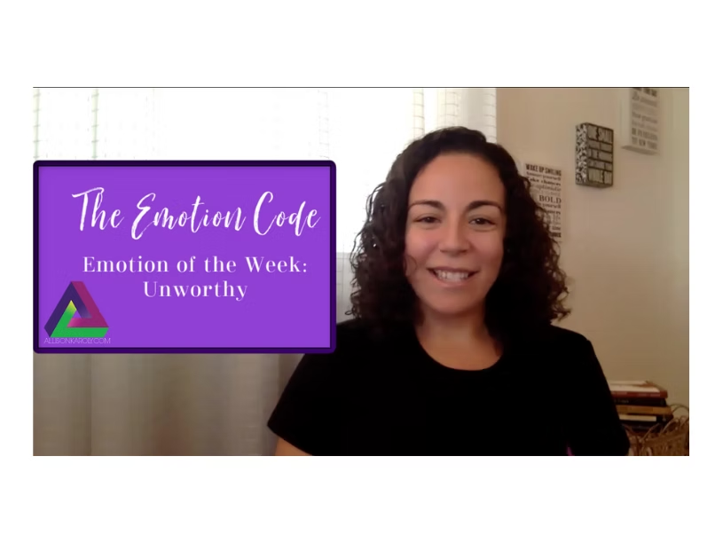 Emotion of the Week: Unworthy
