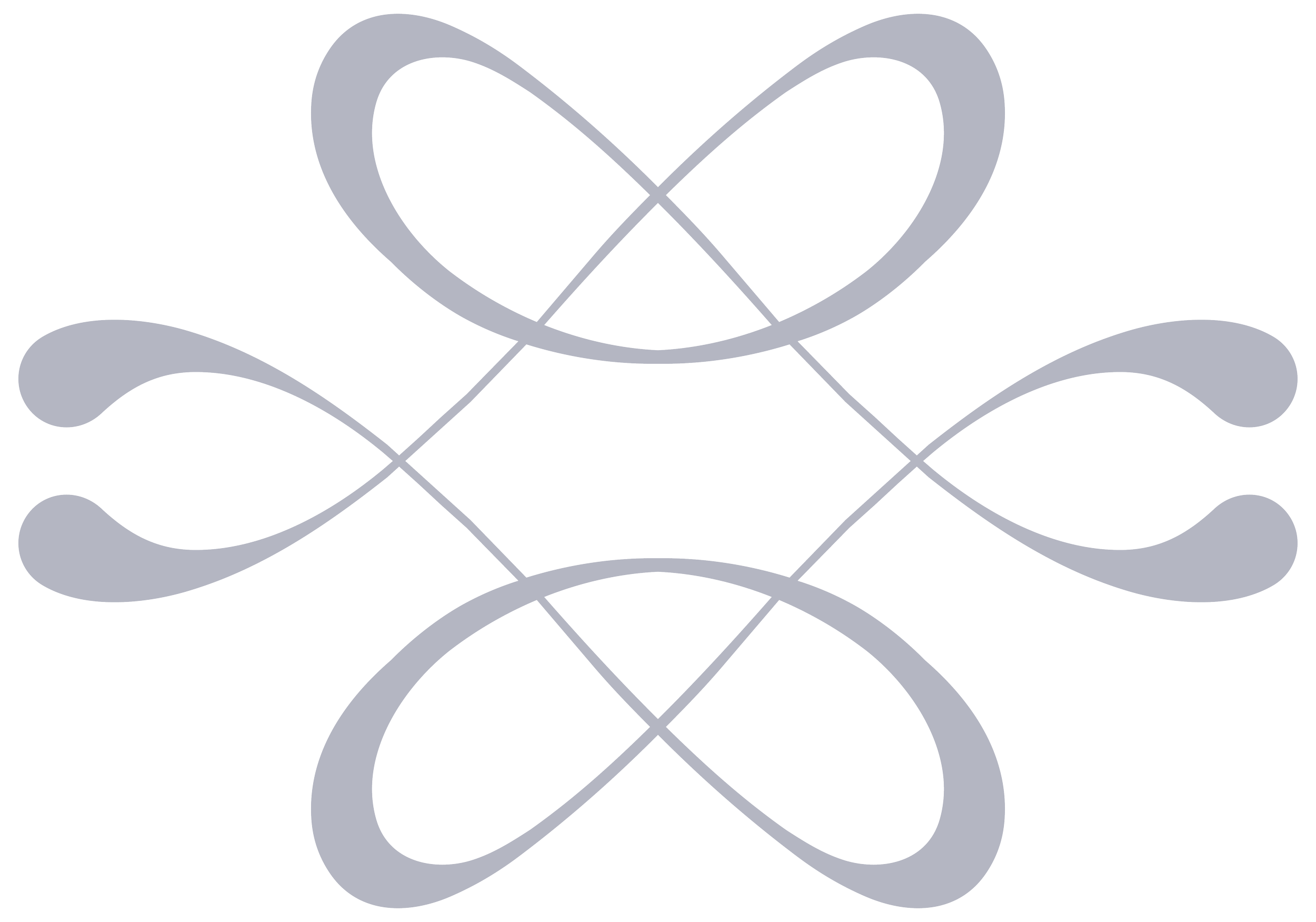 Gray line art butterfly with symmetrical curved and looping wings on a black background.