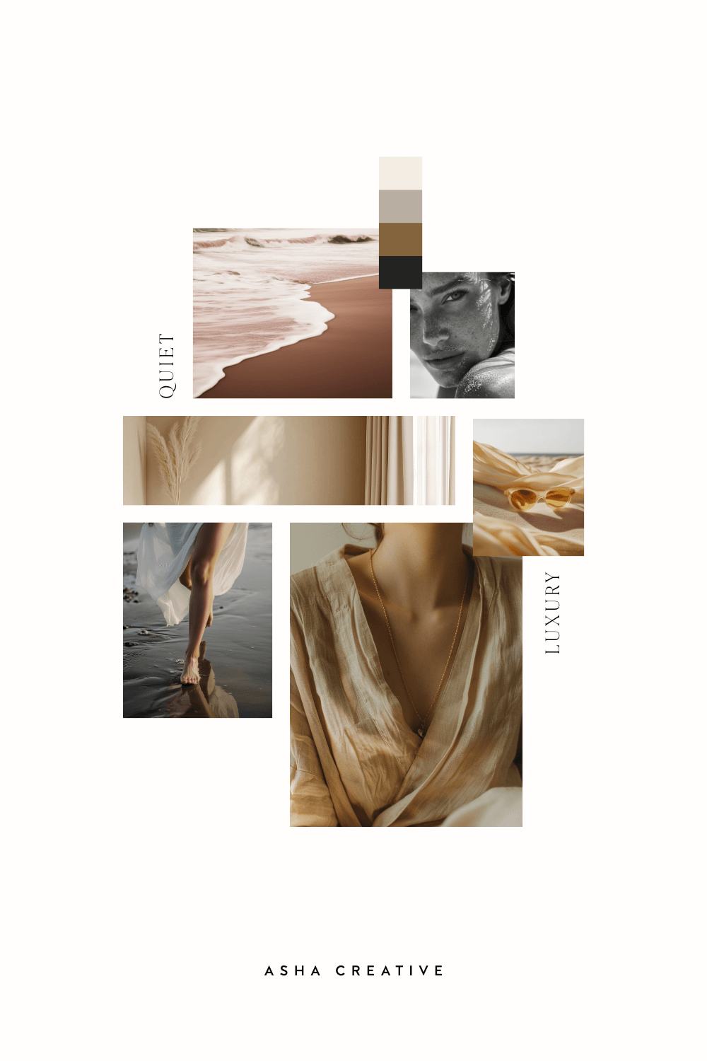 Quiet luxury colour palette