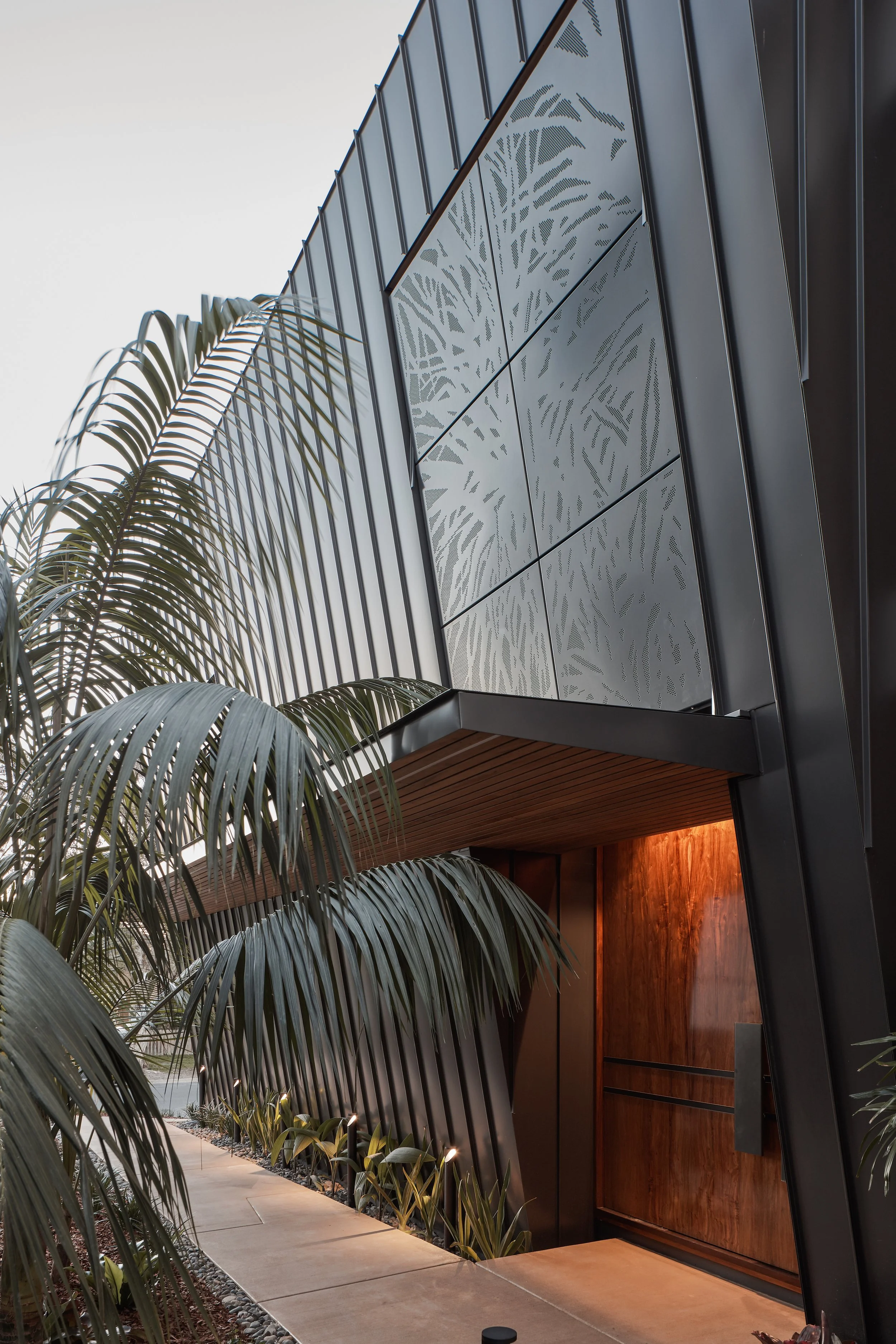 custom designed decorative perforated screens, also known as pic perf. Perforated facade screens