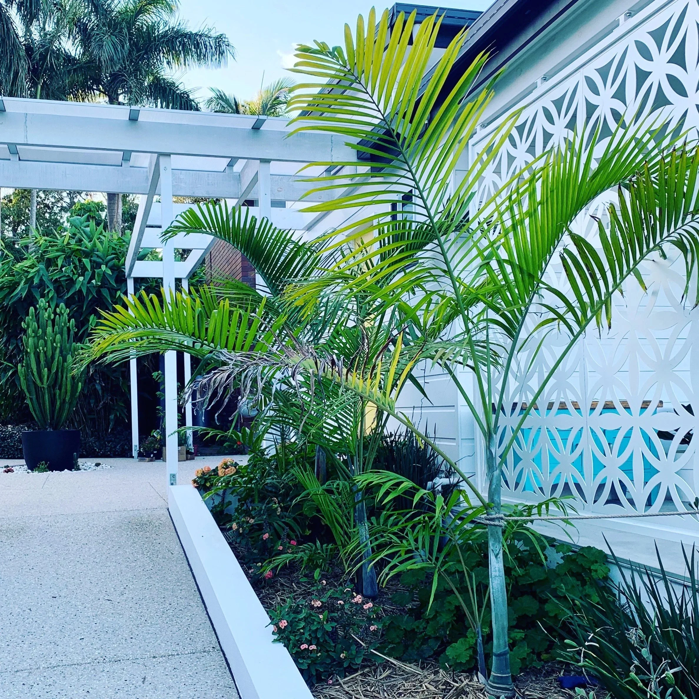 Urban Metal Breeze Blocks laser cut screen