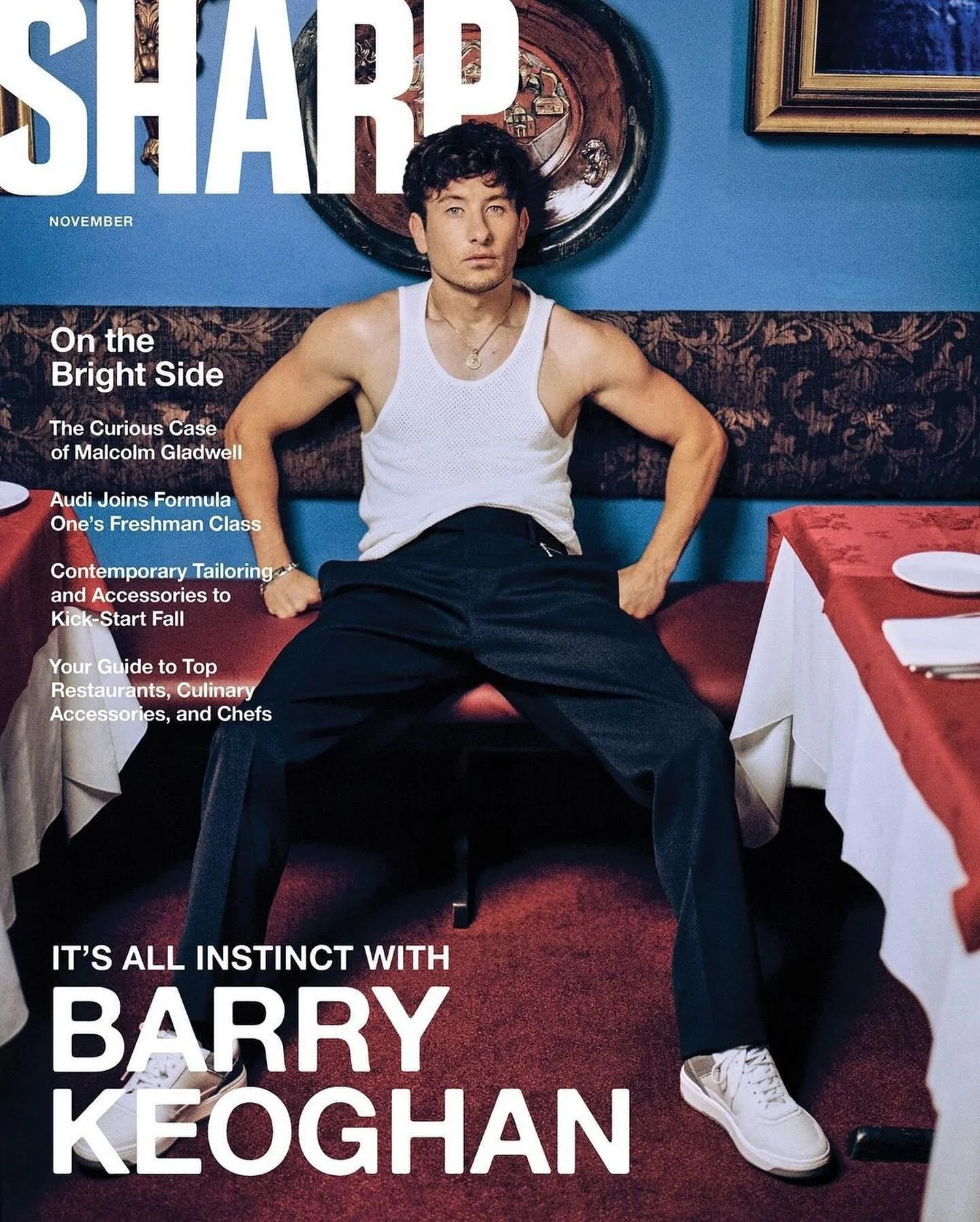 Presenting SHARP November featuring cover star, Barry Keoghan! 🐺 🐇 

A huge thanks goes to everyone who helped put this one together.

@jonnywells delivers an amazing profile on Barry (talking his upcoming role in the &ldquo;Peaky Blinders&rdquo; m