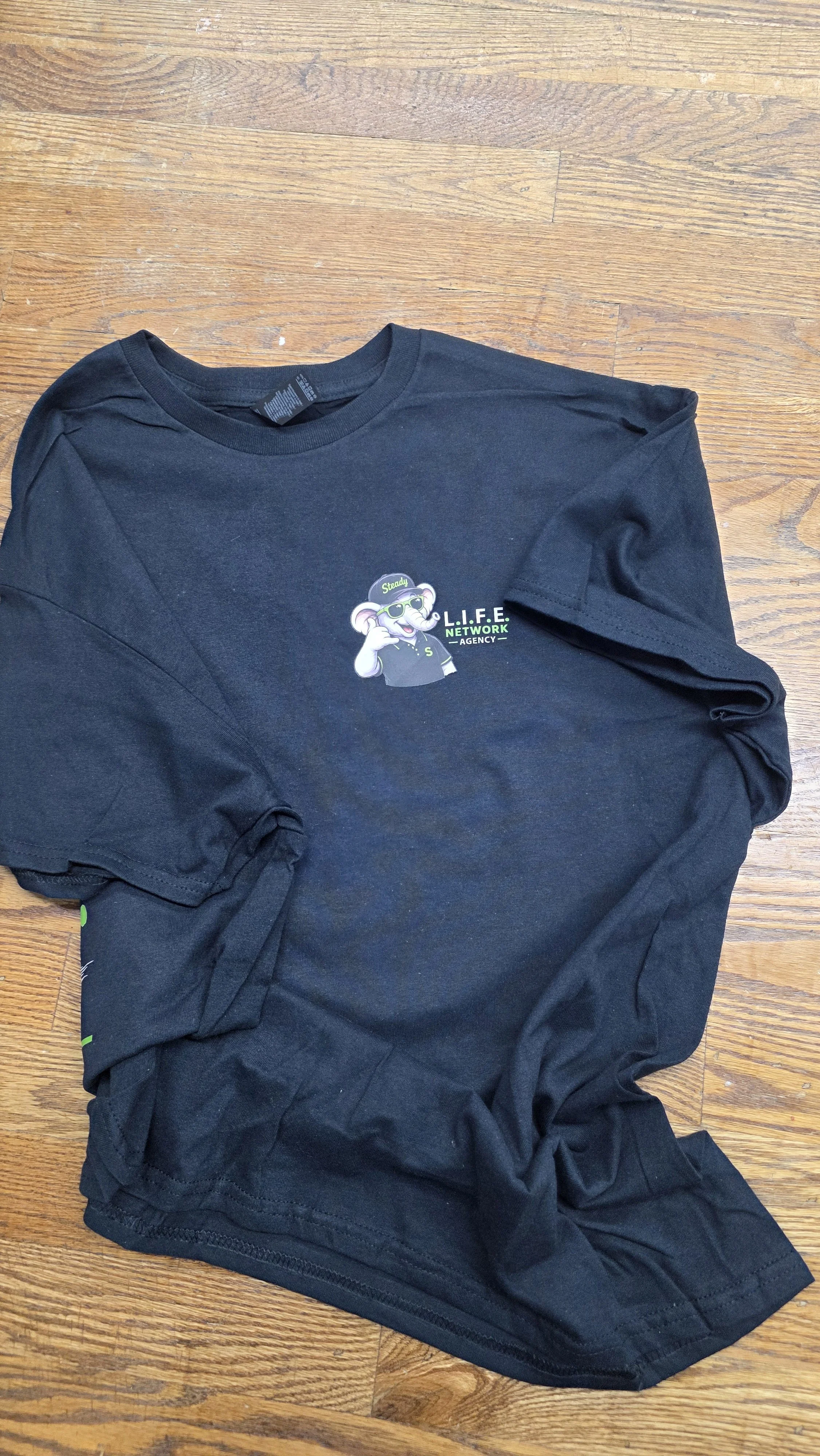 Stay Tomorrow Needs You Front Left Chest