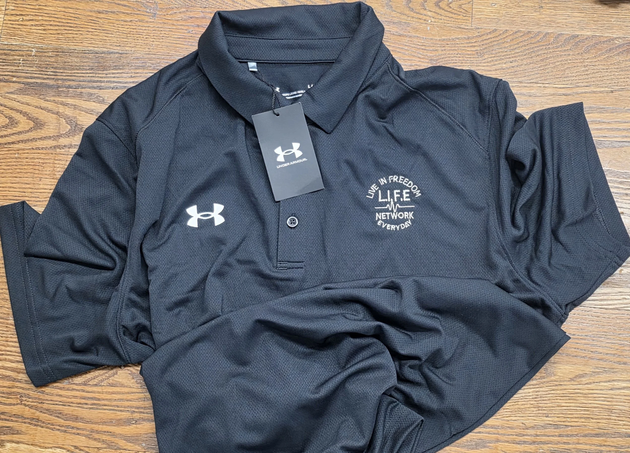L.I.F.E. Network Under Armour Polo