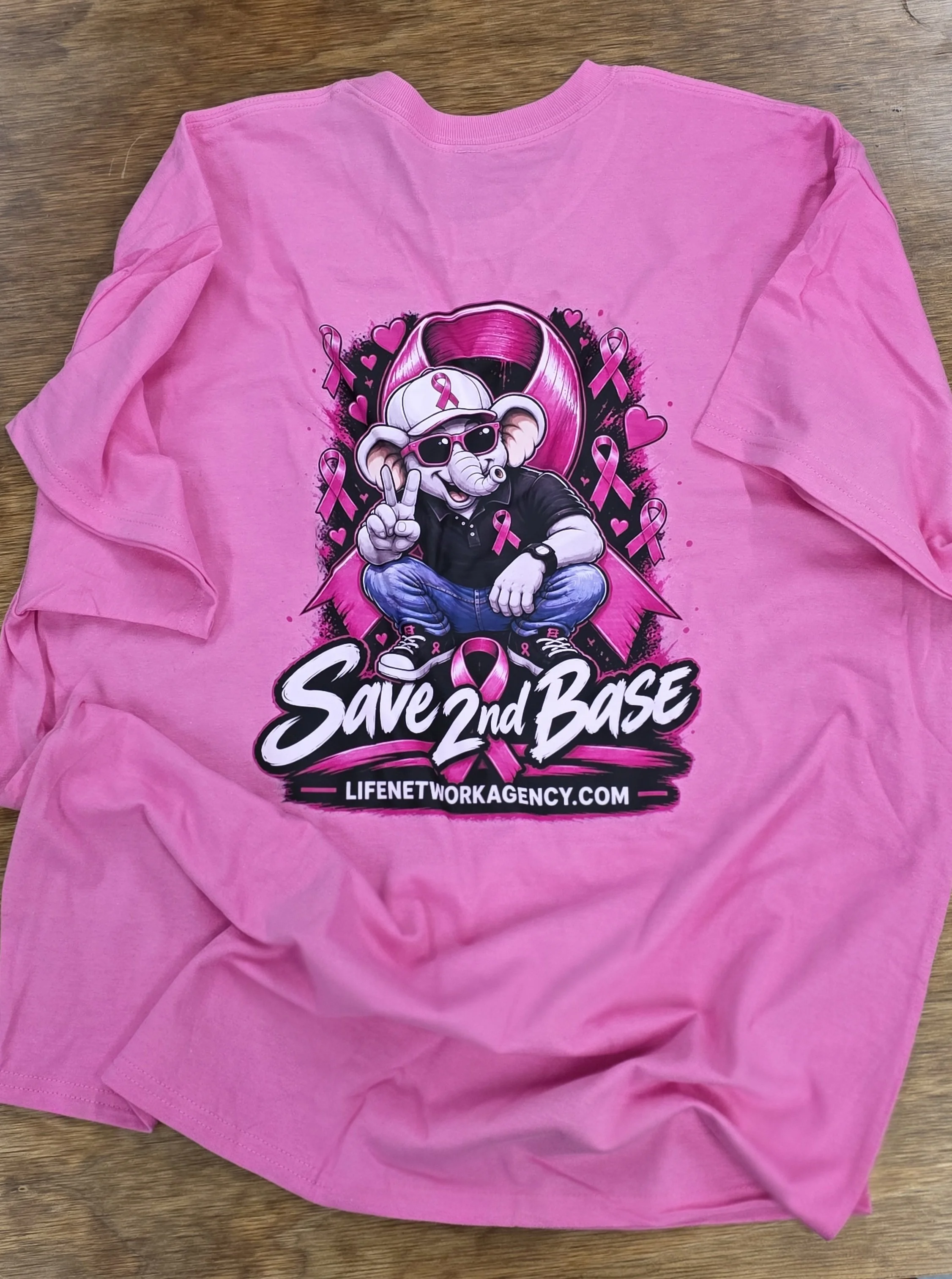 L.I.F.E. Network Breast Cancer Awareness Tee-Shirt