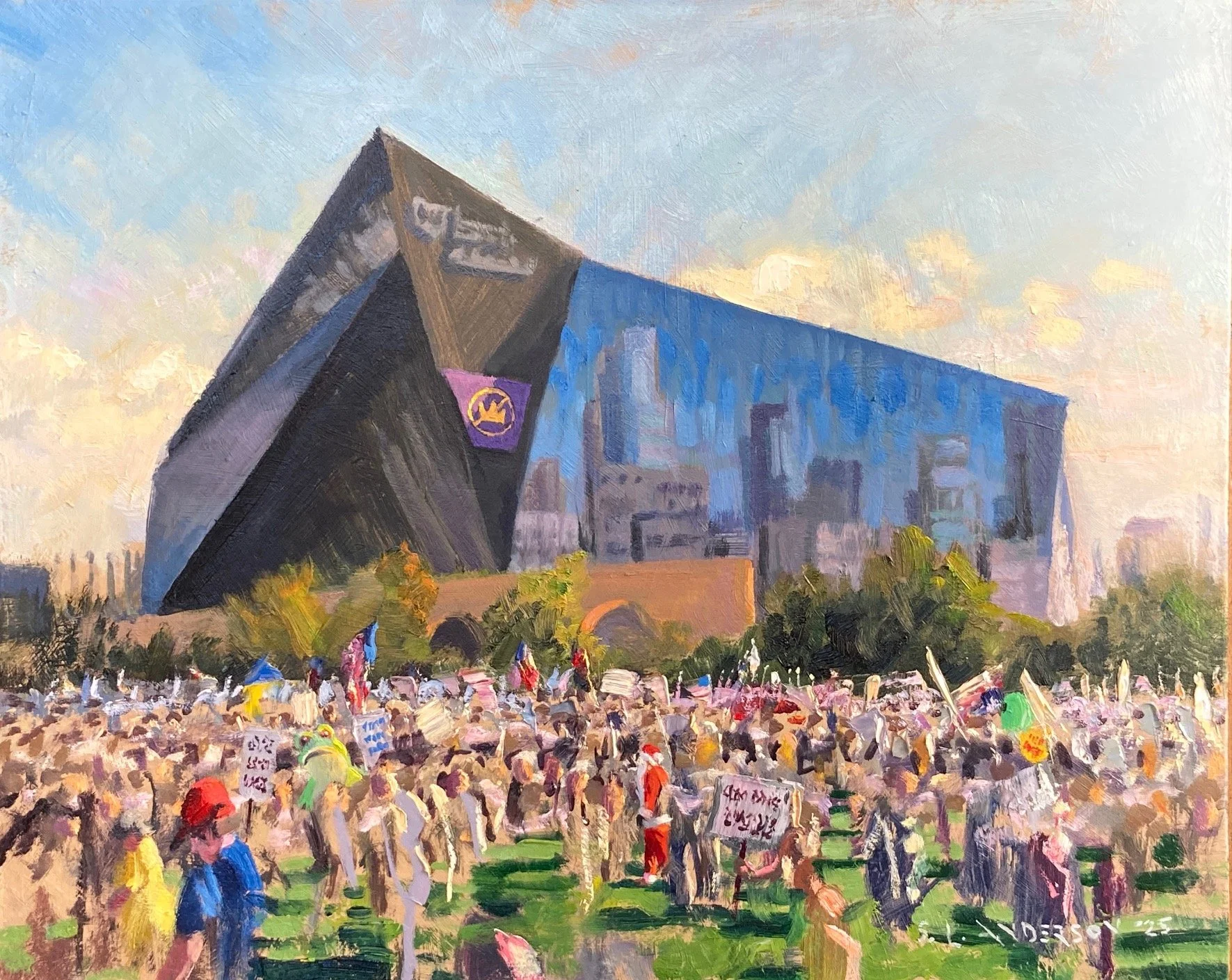 Scott Lloyd Anderson "No Kings Rally, Minneapolis"