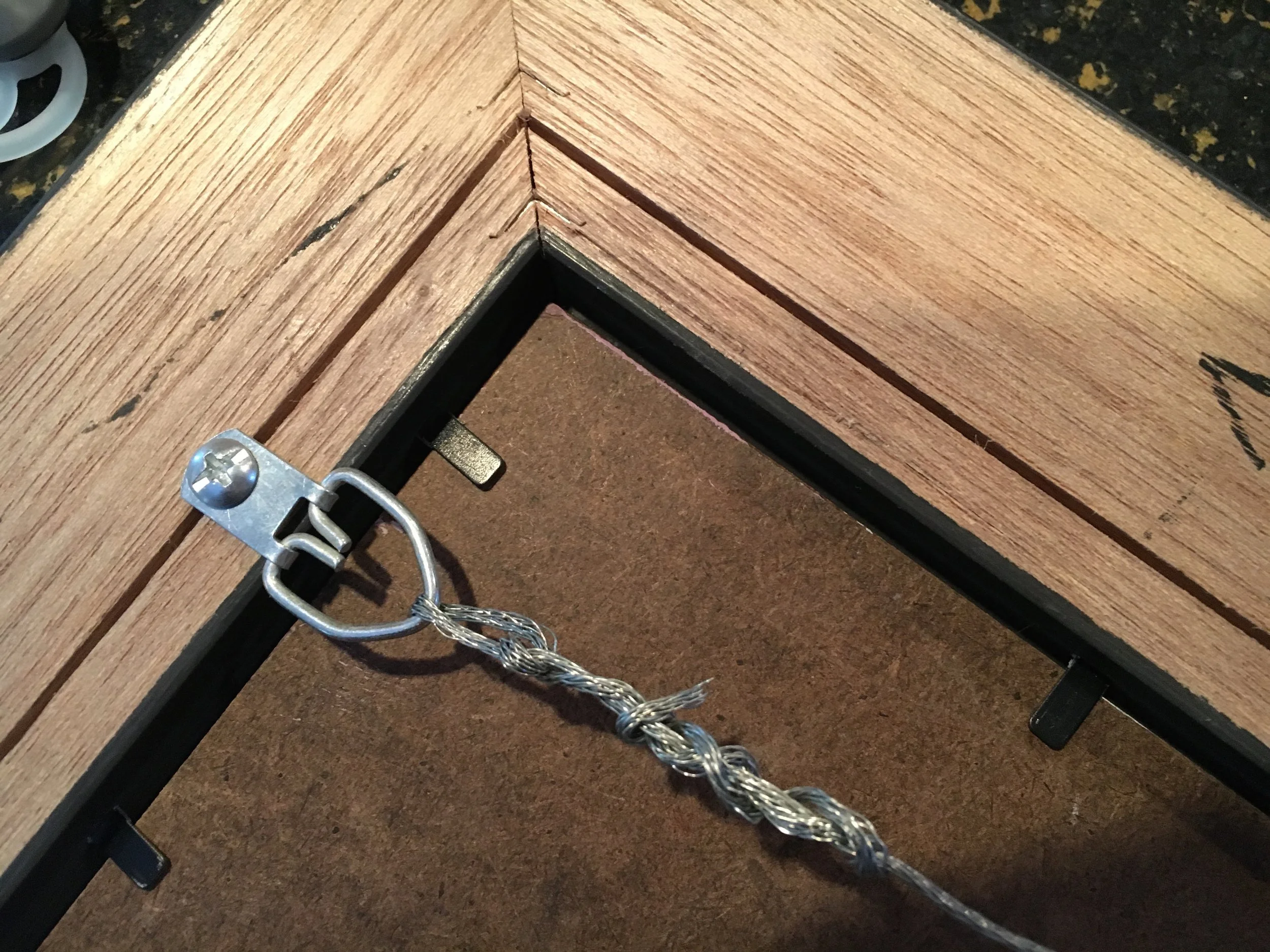 Framing and Wiring Paintings