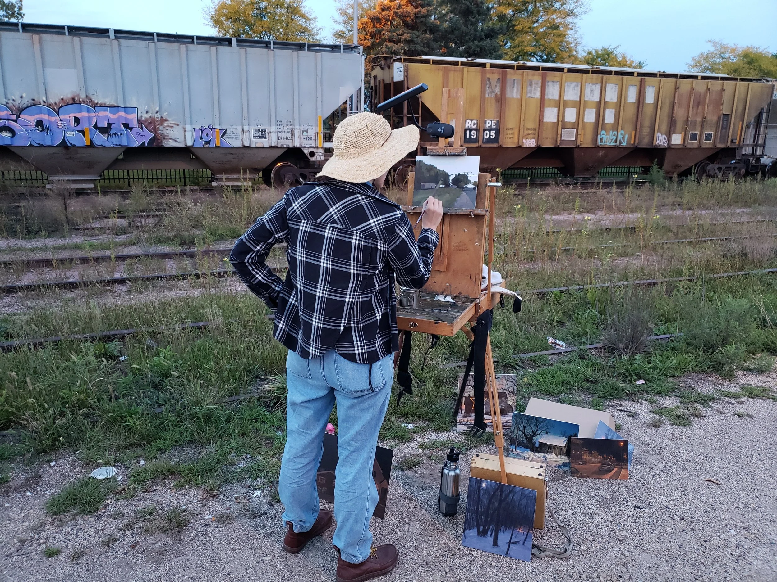 Paint-Out in Downtown Winona