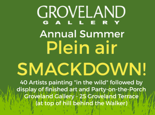Plein Air Smackdown at Groveland Gallery