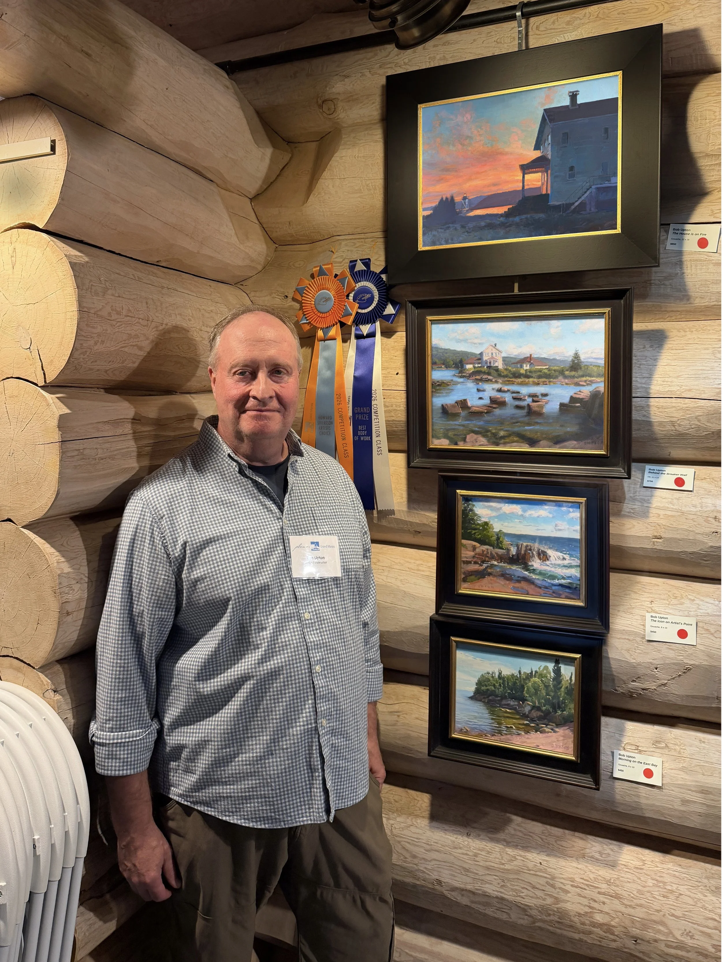 Bob Upton - Best of Show and Artist's Choice for Best Collection