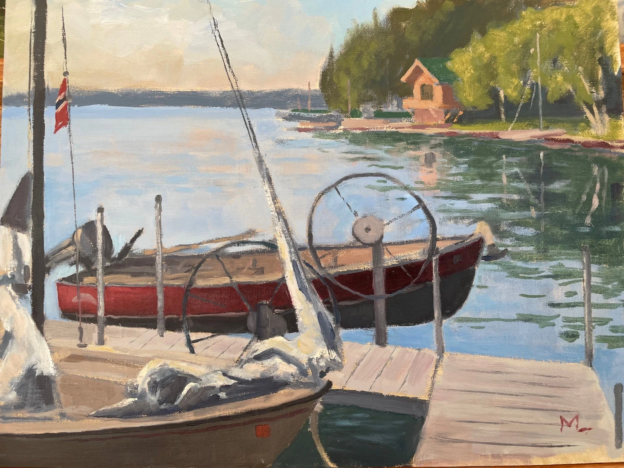 Mark Larson "Cabin Dock"