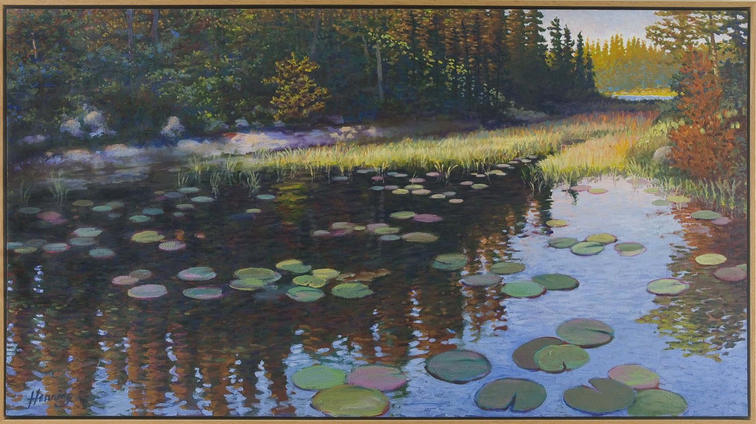 Stephen Henning "Between Hawk and Mallard"