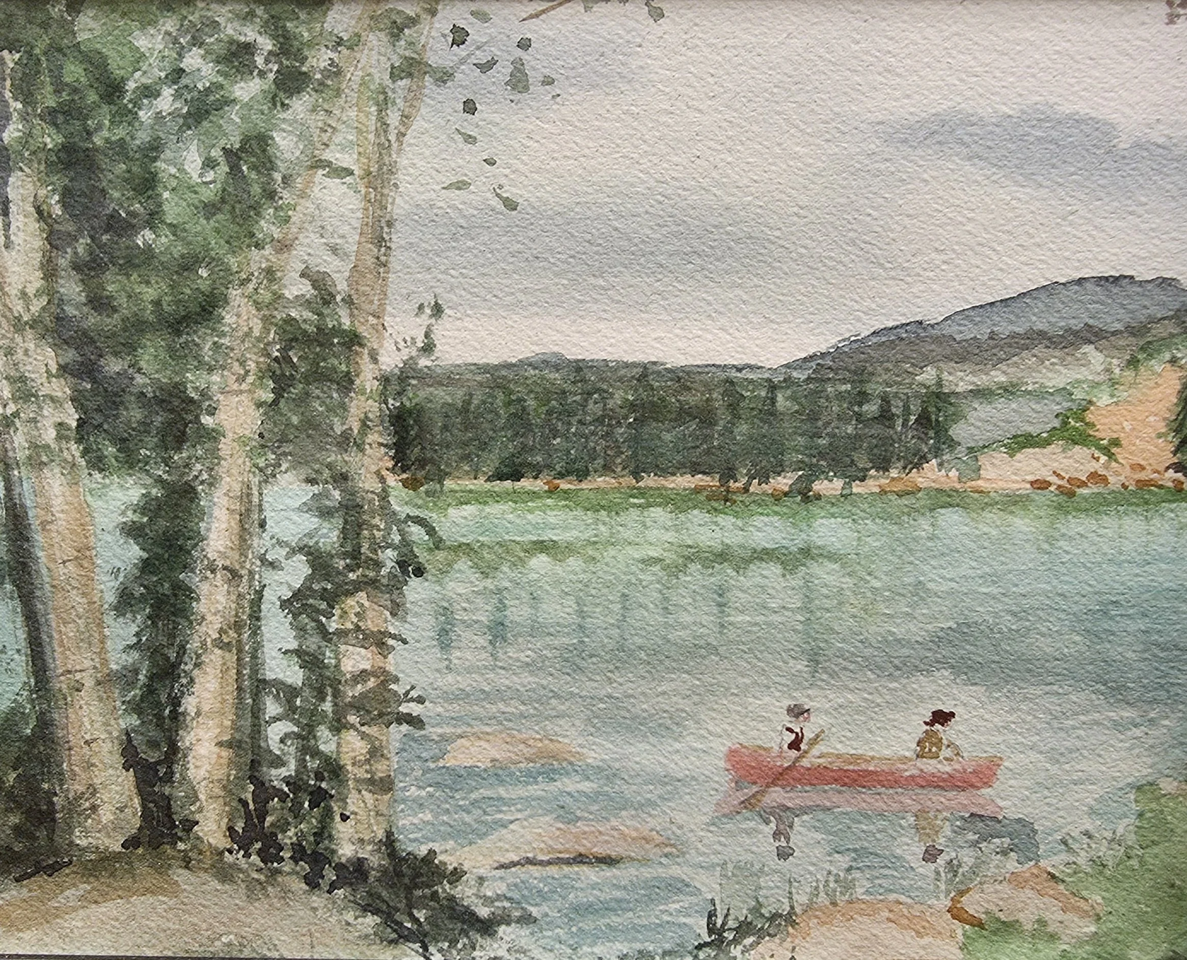 Deneen Hanson "You, Me and Our Canoe"