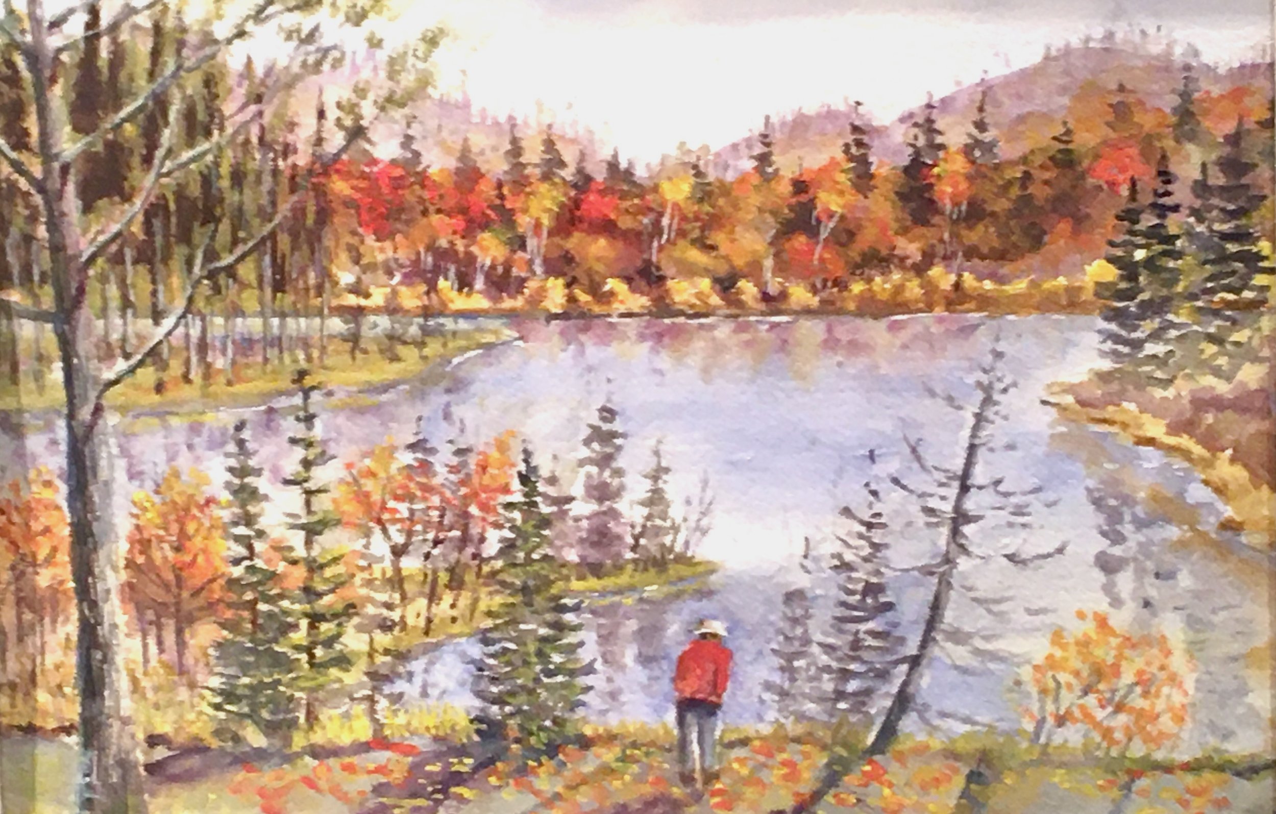 Ken Valentas "Lake Agnes, Lutsen"