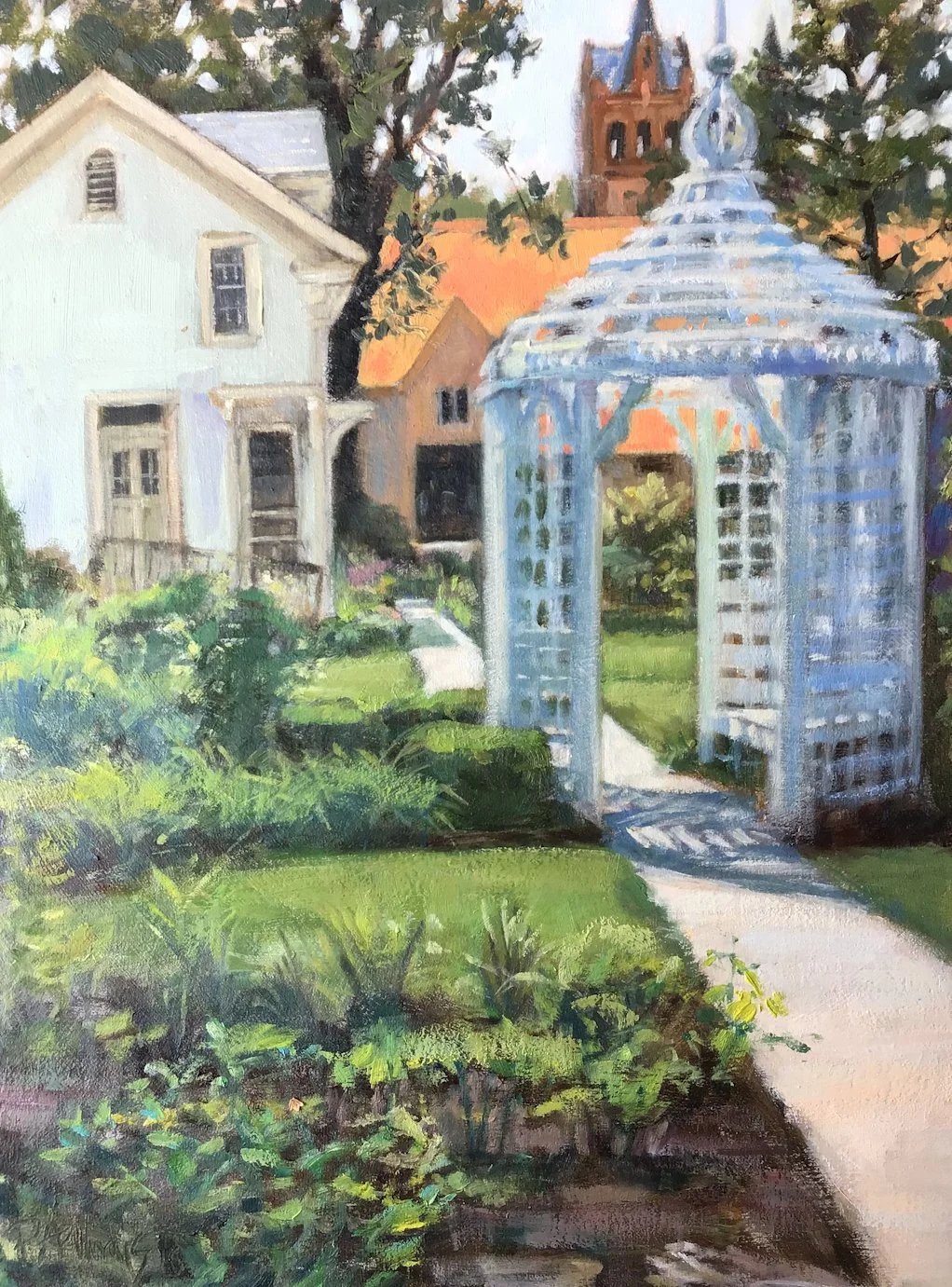 Patricia Undis "Octagon House Gazebo"