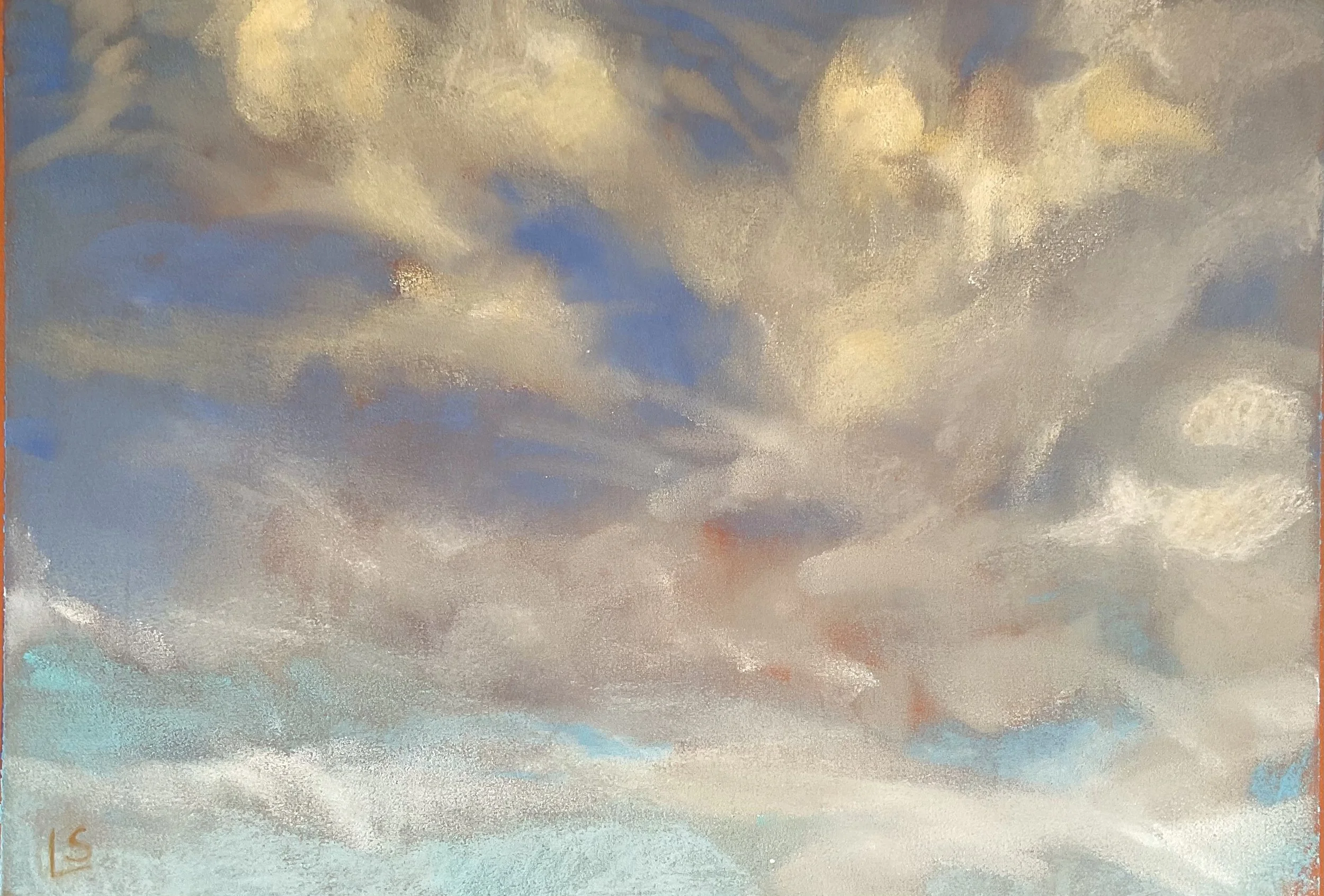 Laurel Sundberg "Sky Study - Over Purgatory Creek"