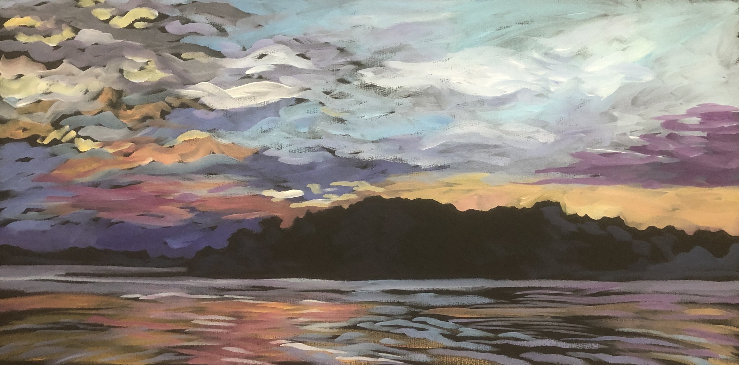 Kat Corrigan "Evening Sky, Last Day"
