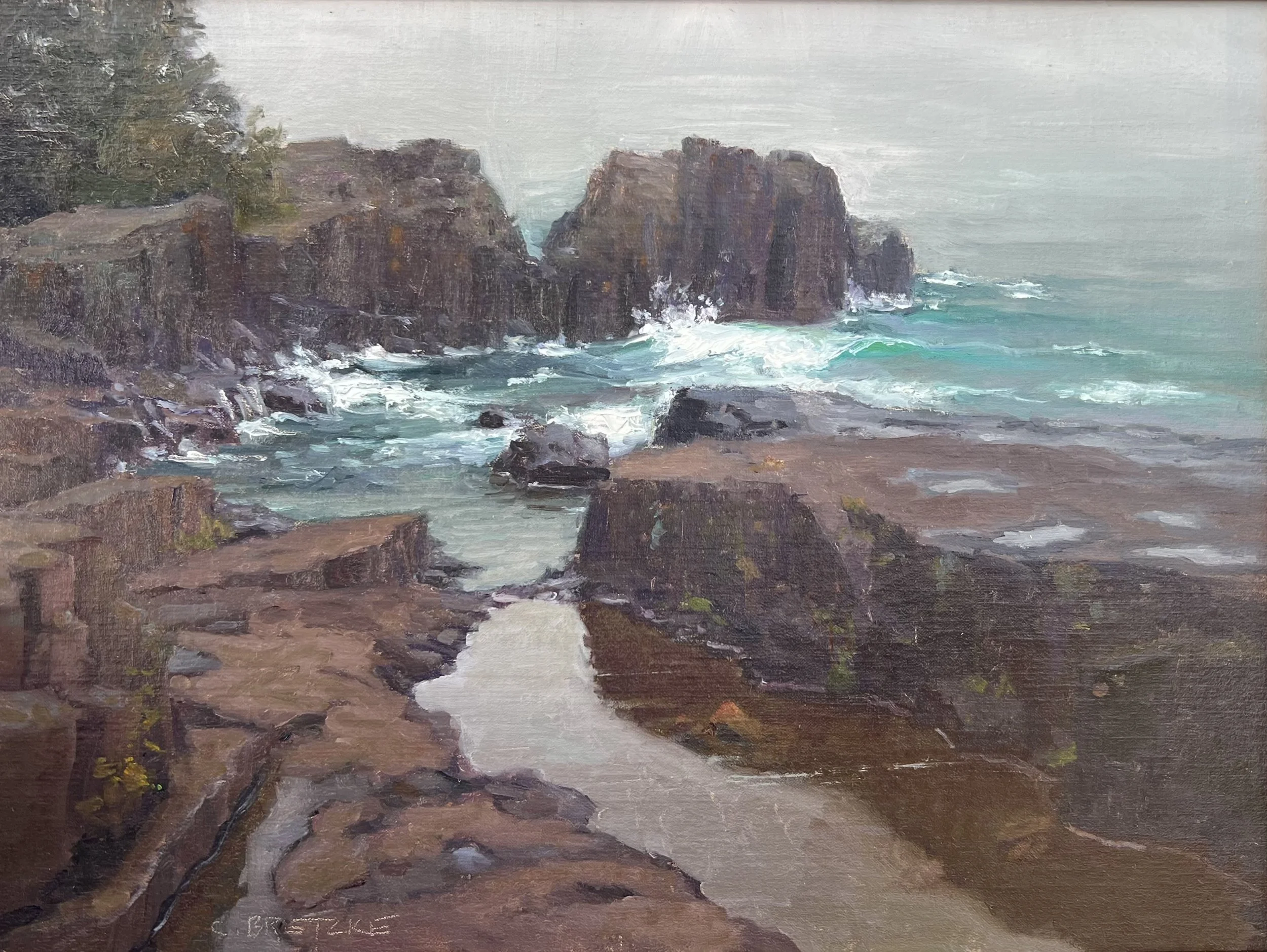 Carl Bretzke - POEM Award - Gray Day at Artists' Point