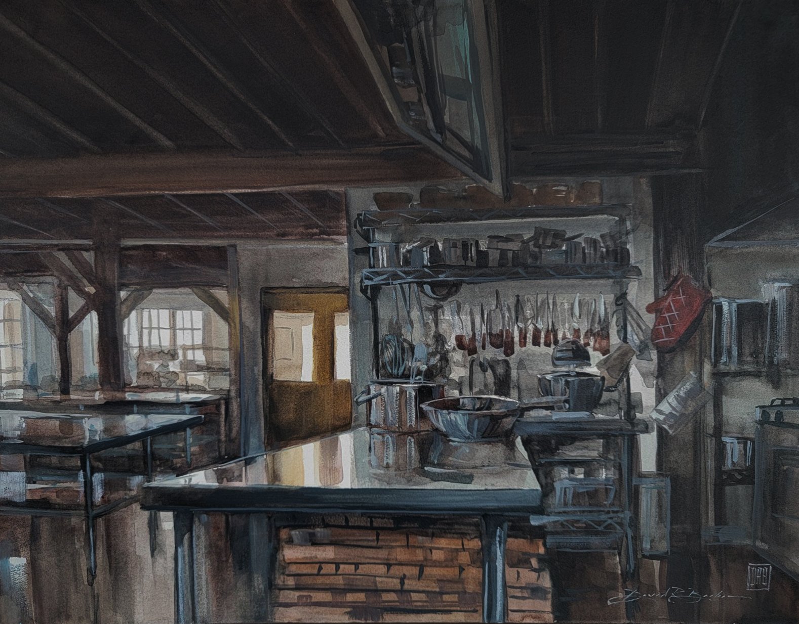 David R. Becker - Honorable Mention - North House Folk School Food Kitchen