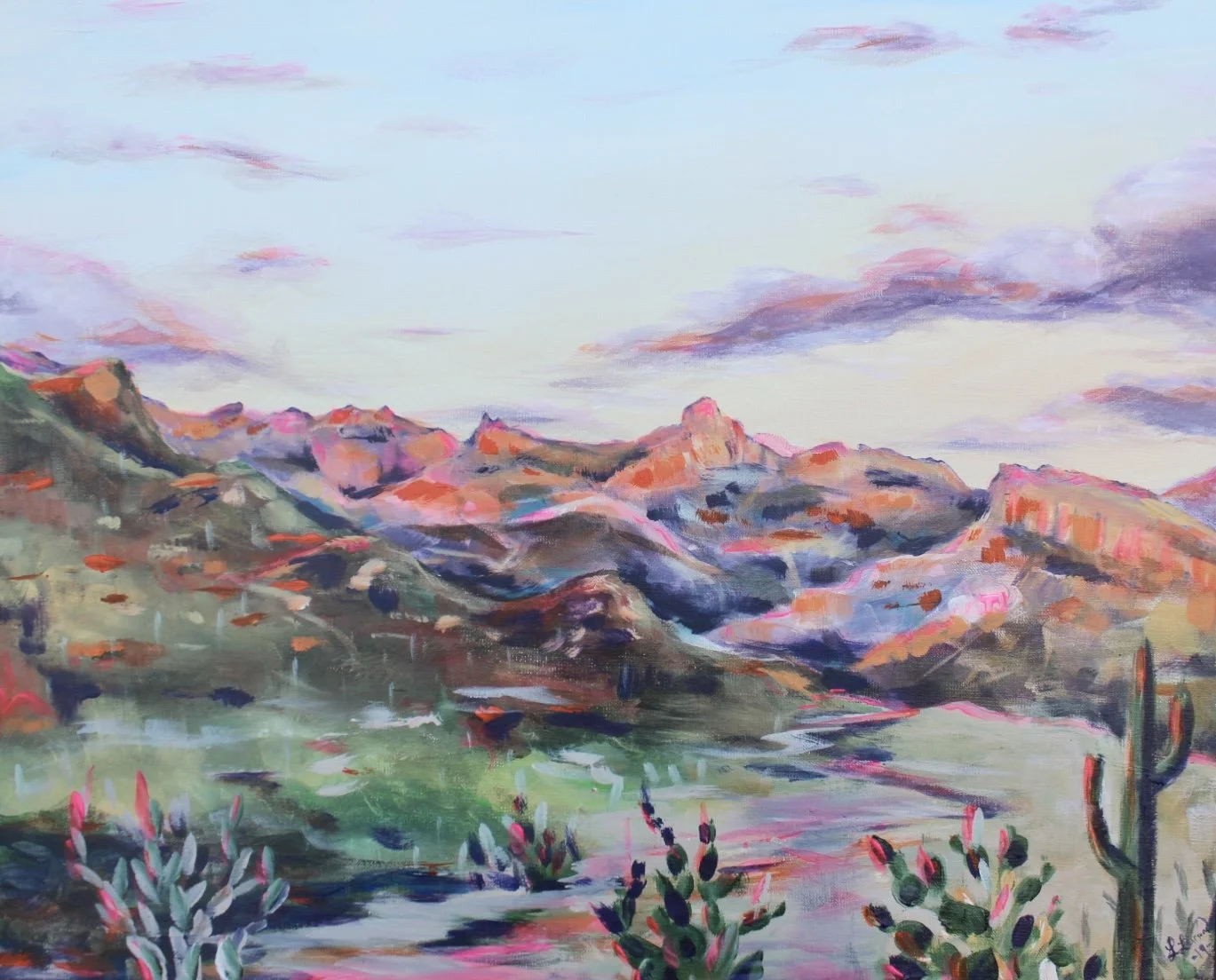 Leanne Larson "Catalina Foothills Study"